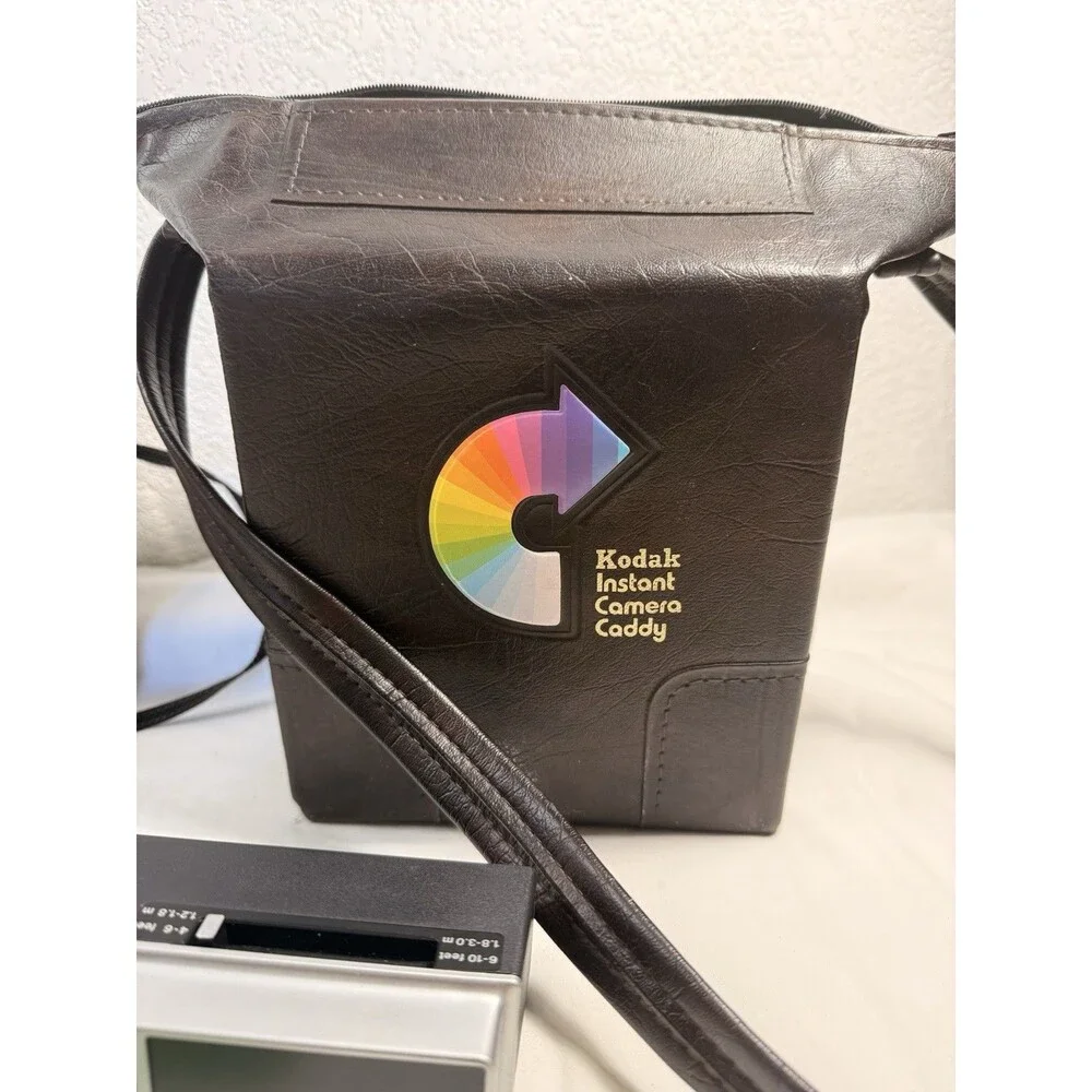 Kodak Colorburst 200 Instant Camera ITT Magicflash Caddy Case Manual Vintage
